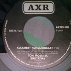 TONI ROSSI:KIRGIISITYTTÖ/KULTAISET KORVARENKAAT::VINYYLI 7" - pikkukuva 2