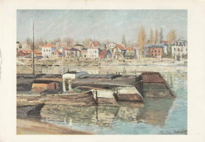 Monet - Laituri - veneet - takana talot