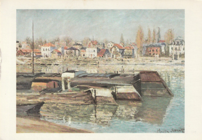 Monet - Laituri - veneet - takana talot