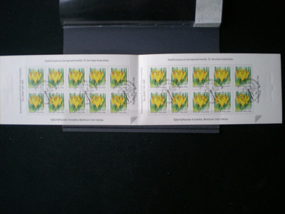 FDC-leimattu vihko Kurjenmiekka - LaPe V19 o