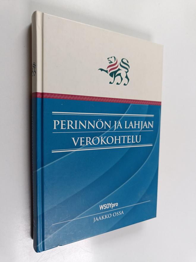 Jaakko Ossa : Perinnön ja lahjan verokohtelu (signeerattu...
