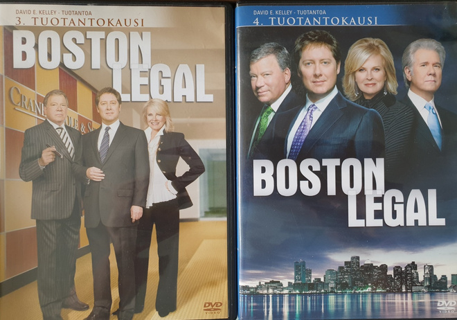 BOSTON LEGAL 3 - 4 KAUDET DVD