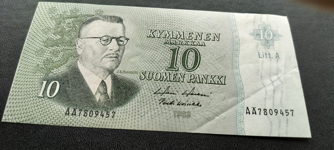 10mk 1963 Litt.A, HOL-Koi, AÄ-sarjaa