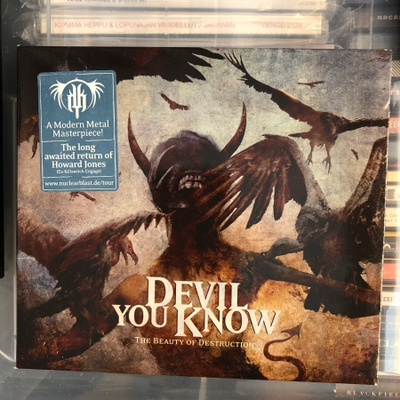 DEVIL YOU KNOW - The Beauty Of Destruction digipak cd