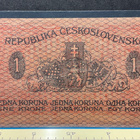 Republika Ceskoslovenska Jedna Koruna 1919 - pikkukuva 2