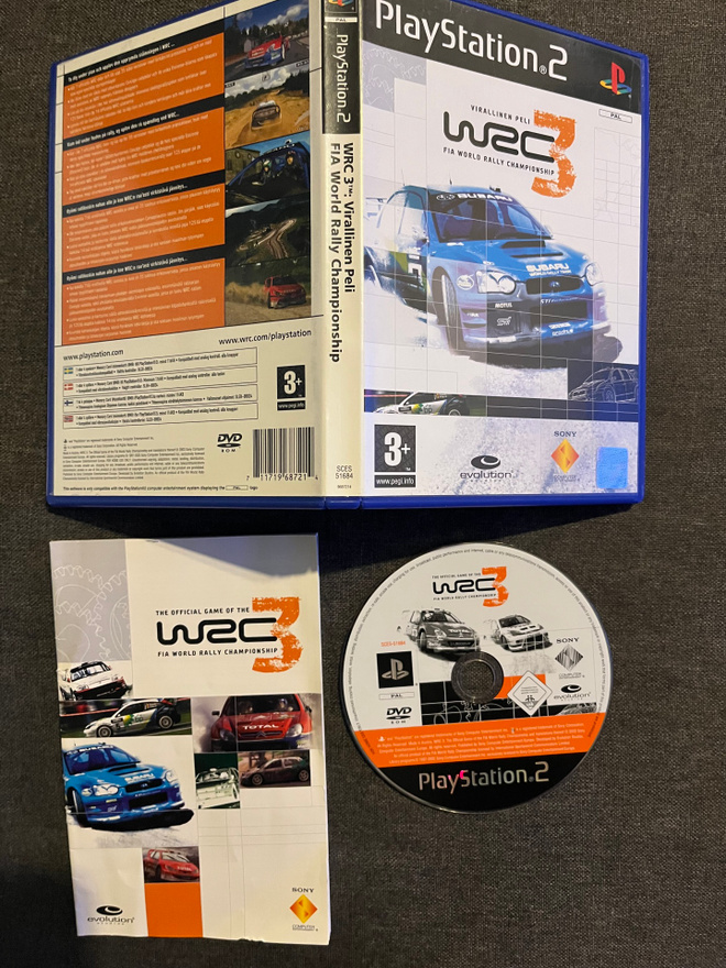 WRC 3 PS2 (Suomiselostus)