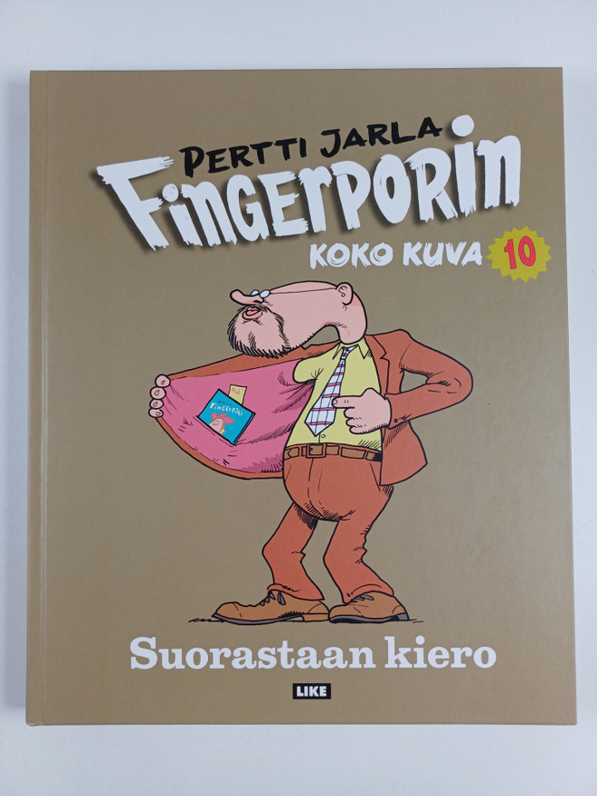 Pertti Jarla : Fingerporin koko kuva, 10 - Suorastaan kie...