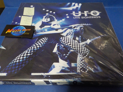 UFO - LIVE SIGHTINGS UUSI LP + 4CD BOKSI