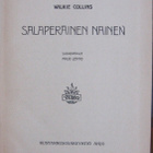 Wilkie Collins: Salaperäinen nainen, Ahjo 1919. 131 s. - pikkukuva 3