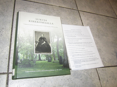 Lappeenrannan hautahistoriaa 1790-luvulta 1920-luvulle + SIG