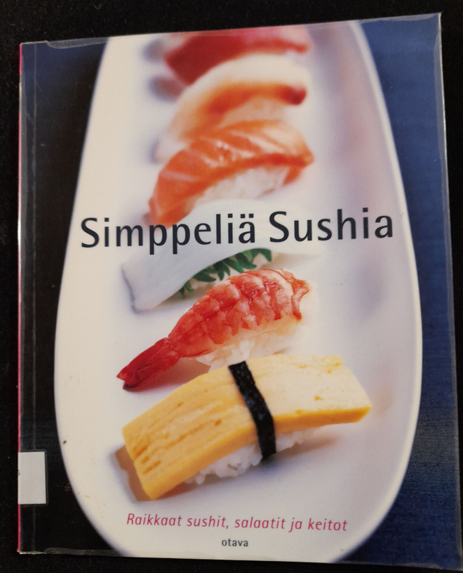 Simppeliä Sushia keittokirja kokkikirja sushi japanilainen