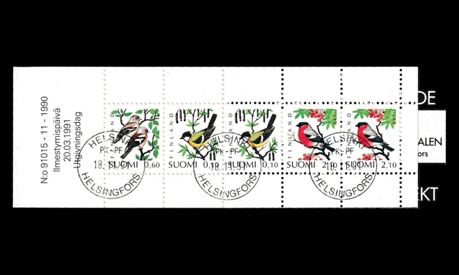 1130-2-V o Lintuja-vihko Helsinki 18.11.91 (1991)