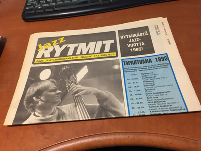 JAZZ RYTMIT LEHTI 1/1995 HYVÄ