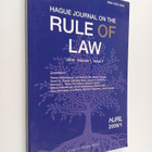 Hague journal of the rule of law 2009 Vol. 1 Issue 1 - pikkukuva 1