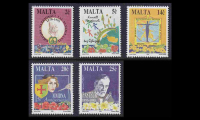 Malta 949-53 ** Tapahtumia ja merkkipäiviä (1995)