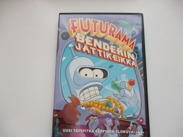 DVD FUTURAMA BENDERIN JÄTTIKEIKKA