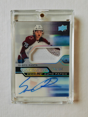 Sampo Ranta - 21-22 Premier Rookie Auto Patch /249