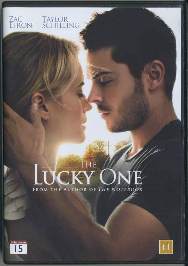THE LUCKY ONE – Suomi-DVD 2012 - Nicholas Sparks / Zac Efron