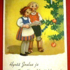 Wendelin - Lapset laulavat kuusen edessä  1946 - pikkukuva 1