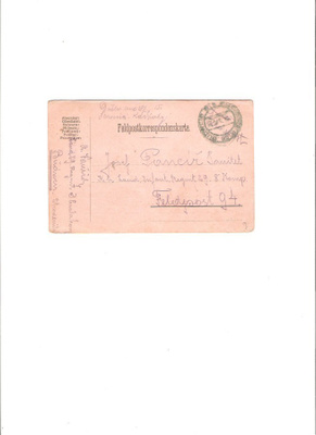 Feldpost, kenttäposti, 1939 ?.