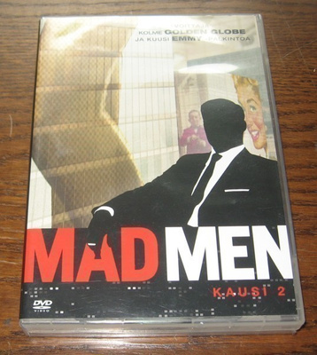 Mad men kausi 2. Sisältää 4 dvd.