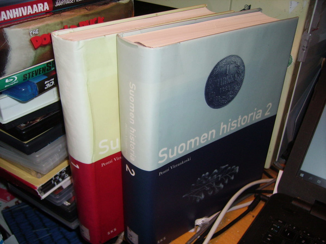 Pentti Virrankoski : Suomen historia 1 - 2 ( 1p.2001) SIS.PK