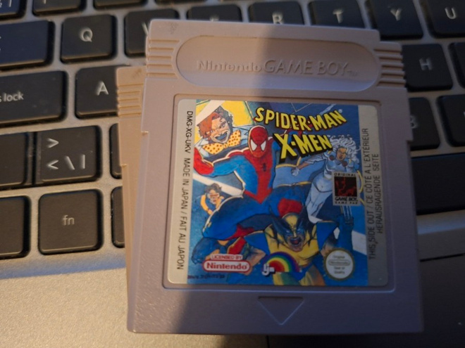 Game boy Spiderman X-Men Arcanes Revenge