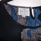 Masai mekko, kukkamekko, viskoosia, M - L - pikkukuva 3