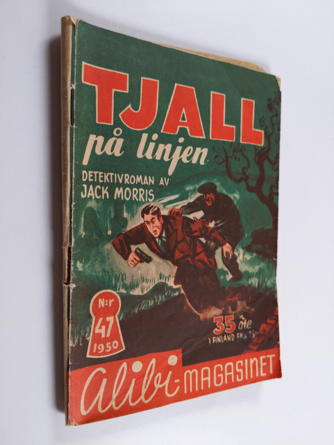 Alibi-magasinet nr 47/1950 : Tjall på linjen