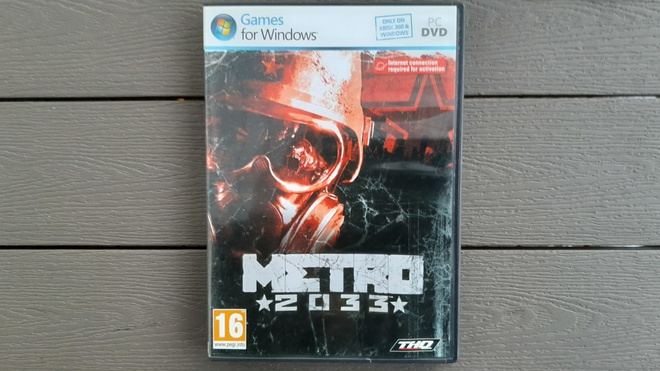PC DVD: Metro 2033 peli (2010)