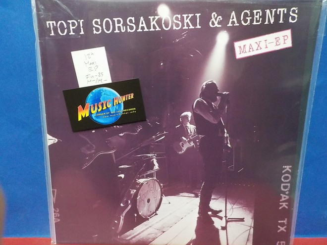 TOPI SORSAKOSKI JA AGENTS M-/M- 12'' MAXI-EP