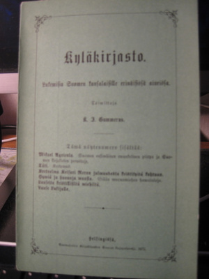 Kyläkirjasto - Lukemista Suomen kansalaisille erinäisistä ai