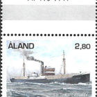Åland 1997 Höyrylaivat 2,80 mk välilöpari numero ** LaPe 131 - pikkukuva 1