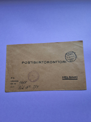 TORNIOSTA - HELSINKIIN 1942