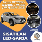 Lexus NX (AZ10) Sisätilan LED-sarja 4-osainen - pikkukuva 1