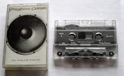 KINGDOM COME In your Face 1989 C-KASETTI