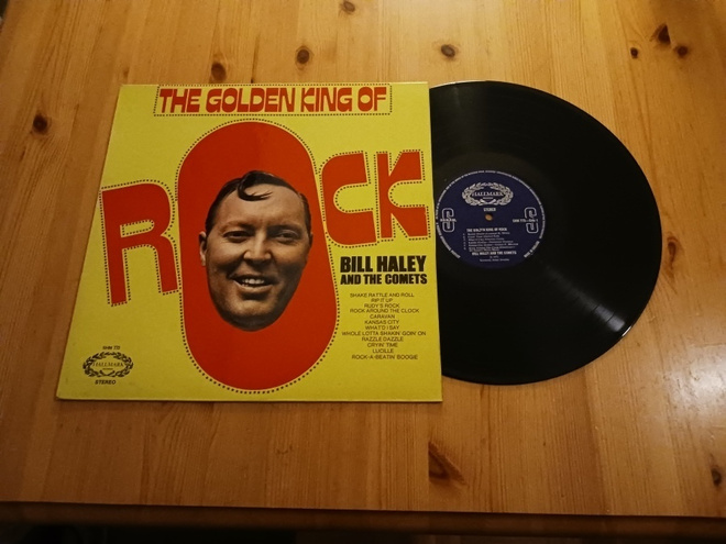 Bill Haley And The Comets – The Golden King Of Rock lp nm