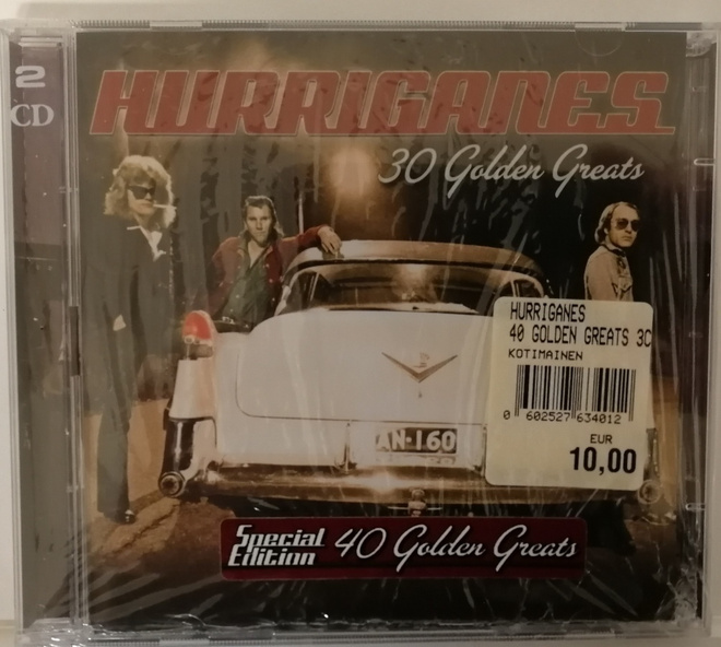Hurriganes: 40 Golden Greats Special Edition 3CD UUSI