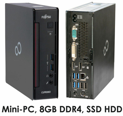 Fujitsu Esprimo Q958 Core i3-8100 8/128 SSD Win 11