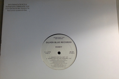 ROBEY - HUNGRY FOR YOUR BODY/BE MINE--VINYYLI 12" PROMO 1987