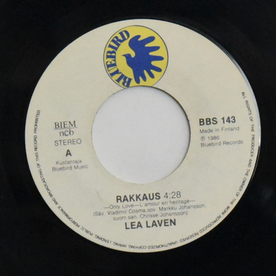 Single: Laven, Lea - Rakkaus / Tumma nainen