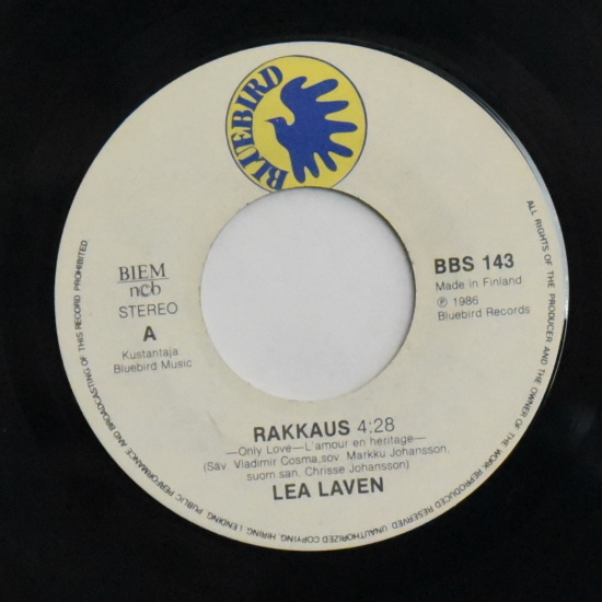 Single: Laven, Lea - Rakkaus / Tumma nainen