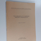 Jorma Kuusinen : The Meaning of Another Person's Personality - pikkukuva 1