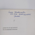Jaakko Lehtonen : Aspects of Quantity in Standard Finnish... - pikkukuva 3