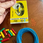 Märklin 7101 sininen kytkentäjohto + liitinholkit, alkuperäi - pikkukuva 2