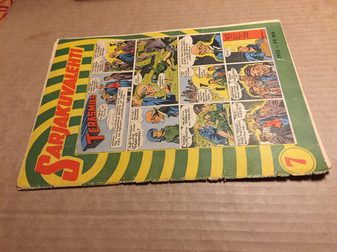 SARJAKUVALEHTI 7/1953
