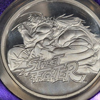 1 oz 999 Hopea raha Street Fighter Samoa 2 Dollars MS69 - pikkukuva 3