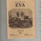 Kivi, Aleksis: Eva [= Kihlaus], Yritystieto 1980, nid., K3 + - pikkukuva 1