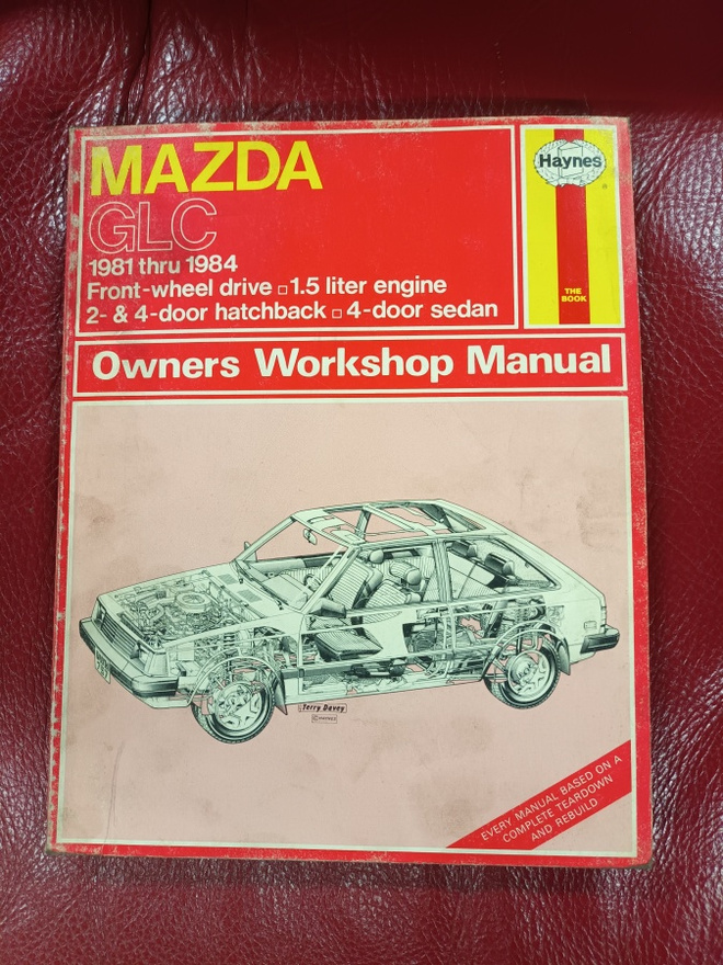 Mazda 323  1.5 vm. 1981-1984 korjausopas