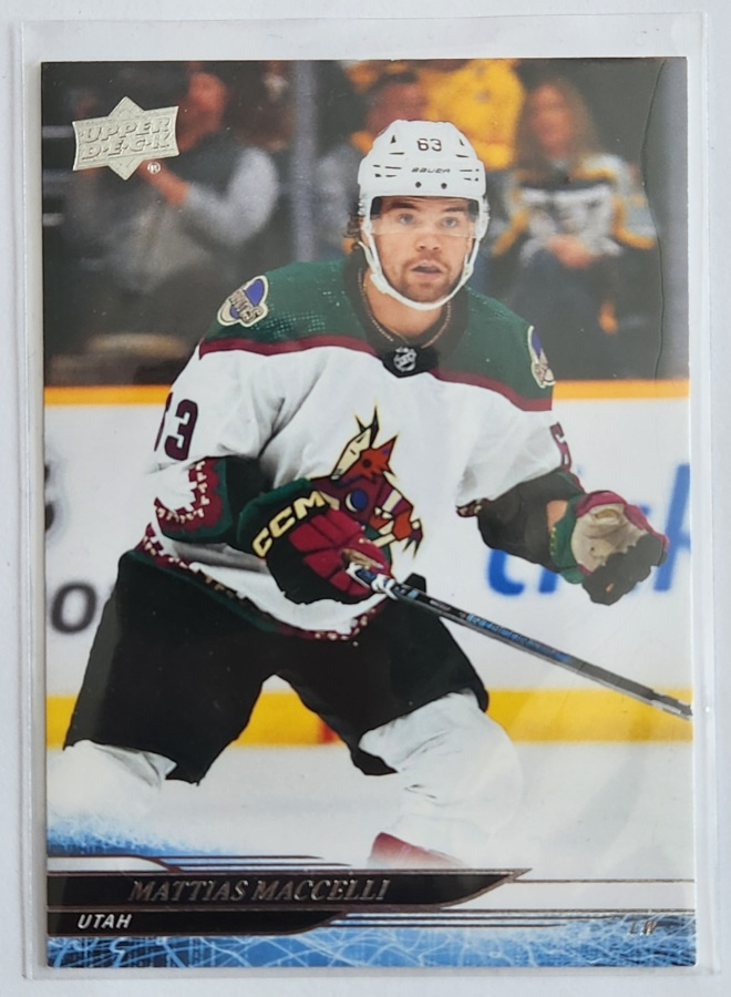 MATIAS MACCELLI Jääkiekkokortti Upper Deck #421 2024-2025